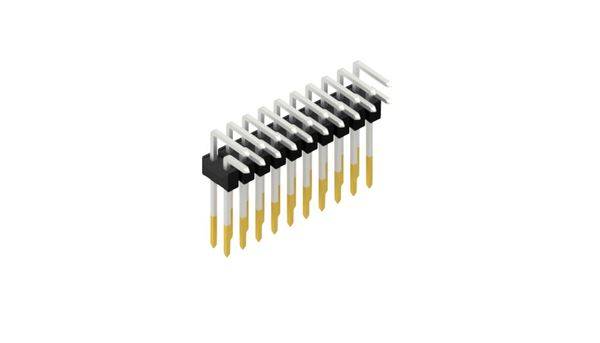 Fischer Elektronik Stiftleiste (Standard) Anzahl Reihen: 2 10053169 10St.