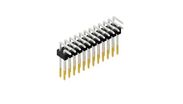 Fischer Elektronik Stiftleiste (Standard) Anzahl Reihen: 2 10053172 10St.