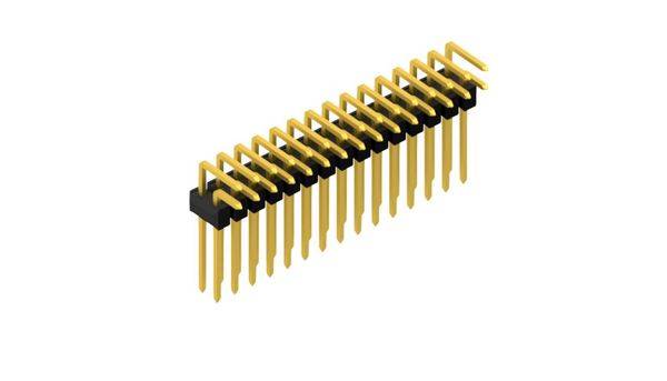 Fischer Elektronik Stiftleiste (Standard) Anzahl Reihen: 2 10053174 10St.