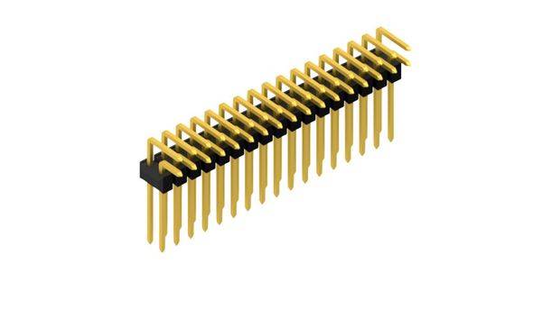 Fischer Elektronik Stiftleiste (Standard) Anzahl Reihen: 2 10053176 10St.