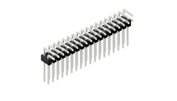Fischer Elektronik Stiftleiste (Standard) Anzahl Reihen: 2 10053178 10St.
