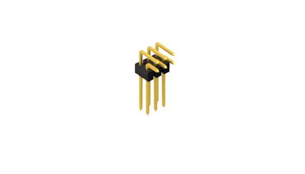Fischer Elektronik Stiftleiste (Standard) Anzahl Reihen: 2 10053154 10St.
