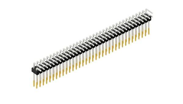 Fischer Elektronik Stiftleiste (Standard) Anzahl Reihen: 2 SL1910870S 10St.