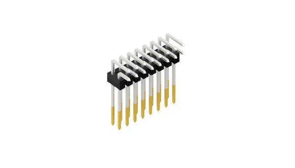 Fischer Elektronik Stiftleiste (Standard) Anzahl Reihen: 2 10053199 10St.