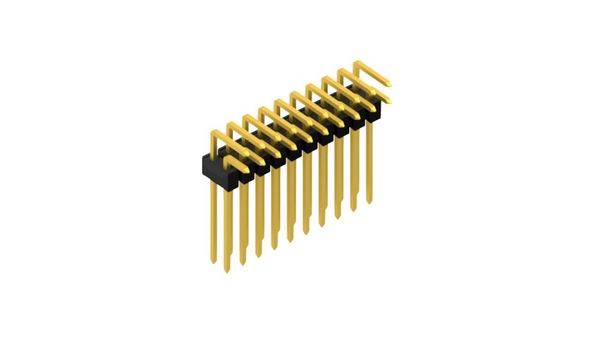 Fischer Elektronik Stiftleiste (Standard) Anzahl Reihen: 2 10053201 10St.