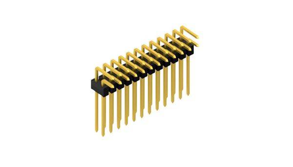 Fischer Elektronik Stiftleiste (Standard) Anzahl Reihen: 2 10053204 10St.