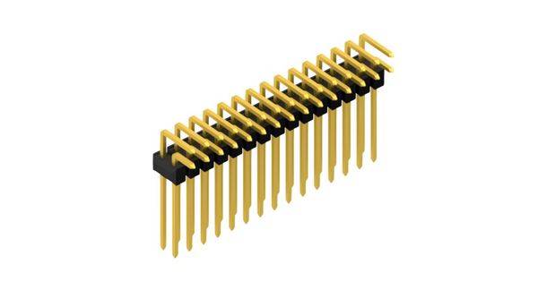 Fischer Elektronik Stiftleiste (Standard) Anzahl Reihen: 2 10053206 10St.