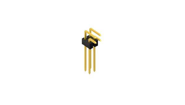Fischer Elektronik Stiftleiste (Standard) Anzahl Reihen: 2 10138267 10St.