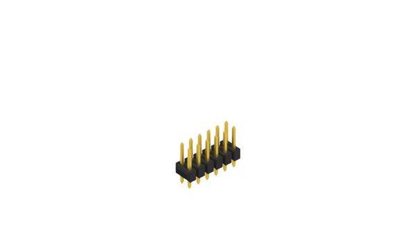 Fischer Elektronik Stiftleiste (Standard) Anzahl Reihen: 2 10053258 10St.