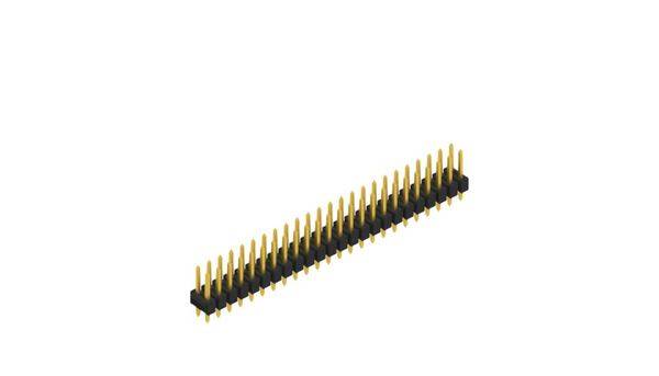 Fischer Elektronik Stiftleiste (Standard) Anzahl Reihen: 2 10053313 10St.