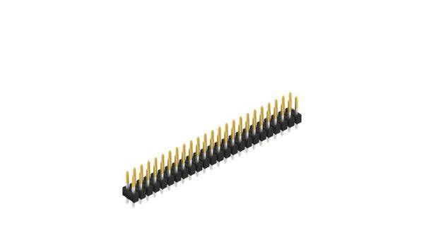 Fischer Elektronik Stiftleiste (Standard) Anzahl Reihen: 2 10053314 10St.