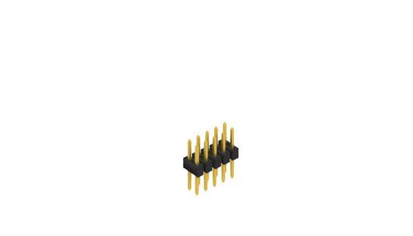 Fischer Elektronik Stiftleiste (Standard) Anzahl Reihen: 2 10053366 10St.