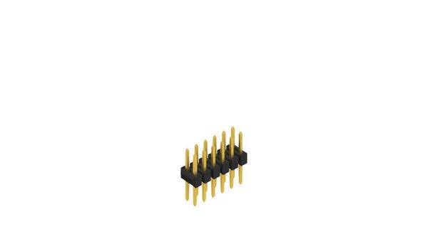 Fischer Elektronik Stiftleiste (Standard) Anzahl Reihen: 2 10053369 10St.