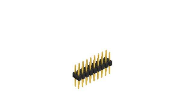 Fischer Elektronik Stiftleiste (Standard) Anzahl Reihen: 2 10053377 10St.
