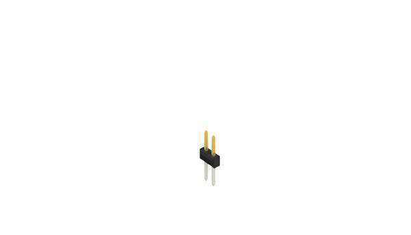 Fischer Elektronik Stiftleiste (Standard) Anzahl Reihen: 2 10053354 10St.