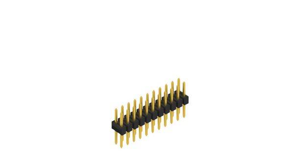 Fischer Elektronik Stiftleiste (Standard) Anzahl Reihen: 2 10053382 10St.