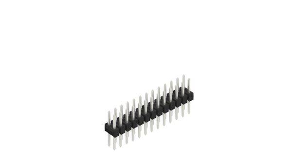 Fischer Elektronik Stiftleiste (Standard) Anzahl Reihen: 2 10053389 10St.
