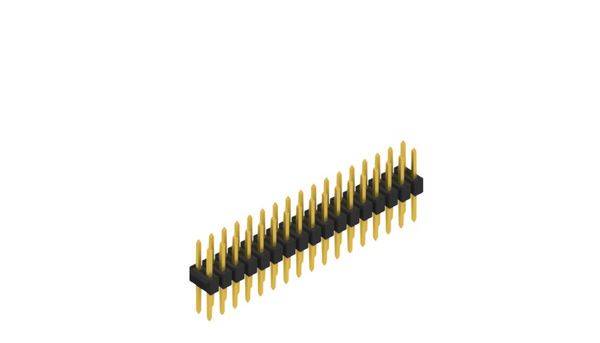 Fischer Elektronik Stiftleiste (Standard) Anzahl Reihen: 2 10053399 10St.