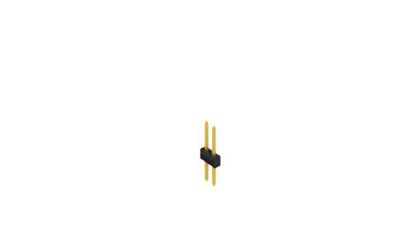 Fischer Elektronik Stiftleiste (Standard) Anzahl Reihen: 2 10053458 10St.