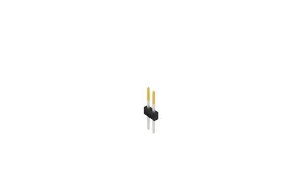 Fischer Elektronik Stiftleiste (Standard) Anzahl Reihen: 2 10053459 10St.