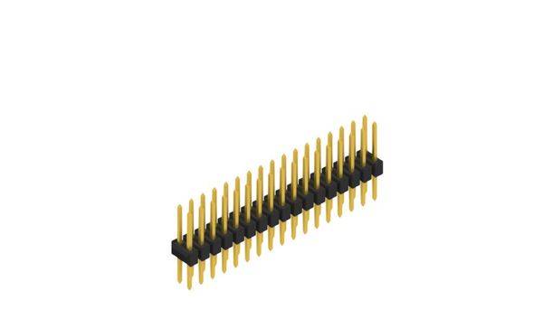 Fischer Elektronik Stiftleiste (Standard) Anzahl Reihen: 2 10053507 10St.