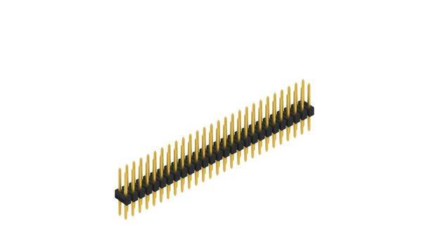 Fischer Elektronik Stiftleiste (Standard) Anzahl Reihen: 2 10053537 10St.