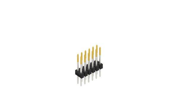 Fischer Elektronik Stiftleiste (Standard) Anzahl Reihen: 2 10163197 10St.