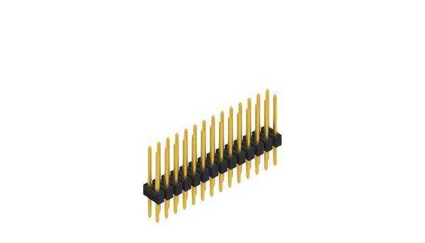 Fischer Elektronik Stiftleiste (Standard) Anzahl Reihen: 2 10053592 10St.
