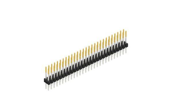 Fischer Elektronik Stiftleiste (Standard) Anzahl Reihen: 2 SL210456S 10St.