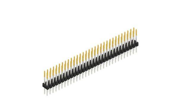 Fischer Elektronik Stiftleiste (Standard) Anzahl Reihen: 2 SL210462S 10St.
