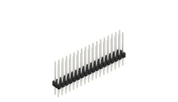 Fischer Elektronik Stiftleiste (Standard) Anzahl Reihen: 2 10053651 10St.