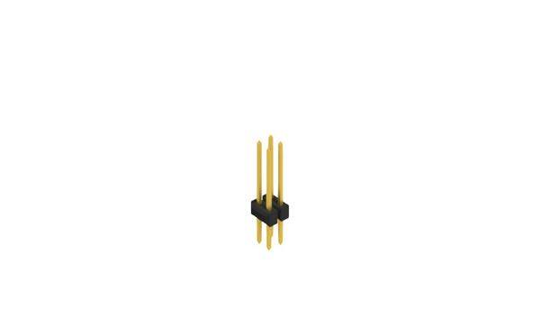Fischer Elektronik Stiftleiste (Standard) Anzahl Reihen: 2 10053616 10St.