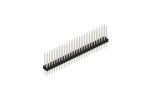 Fischer Elektronik Stiftleiste (Standard) Anzahl Reihen: 2 10053657 10St.
