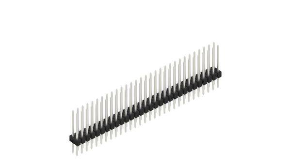 Fischer Elektronik Stiftleiste (Standard) Anzahl Reihen: 2 10171280 10St.