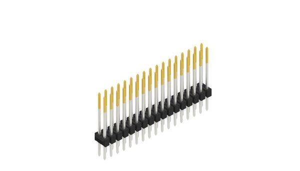 Fischer Elektronik Stiftleiste (Standard) Anzahl Reihen: 2 10143234 10St.
