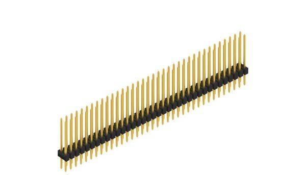 Fischer Elektronik Stiftleiste (Standard) Anzahl Reihen: 2 10053700 10St.
