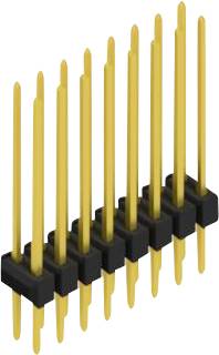 Fischer Elektronik Stiftleiste (Standard) Anzahl Reihen: 2 10053714 10St.