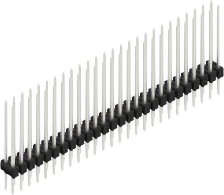 Fischer Elektronik Stiftleiste (Standard) Anzahl Reihen: 2 SL217952Z 10St.