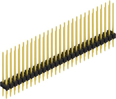 Fischer Elektronik Stiftleiste (Standard) Anzahl Reihen: 2 SL217954G 10St.
