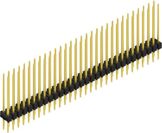 Fischer Elektronik Stiftleiste (Standard) Anzahl Reihen: 2 10146127 10St.