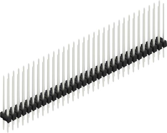 Fischer Elektronik Stiftleiste (Standard) Anzahl Reihen: 2 SL217964Z 10St.