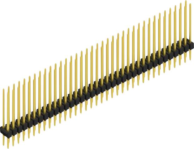 Fischer Elektronik Stiftleiste (Standard) Anzahl Reihen: 2 10053733 10St.