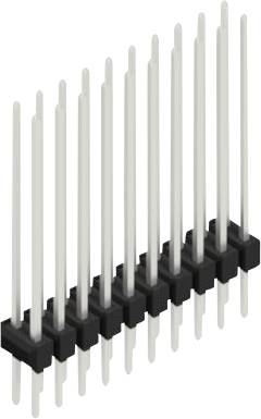 Fischer Elektronik Stiftleiste (Standard) Anzahl Reihen: 2 10053746 10St.