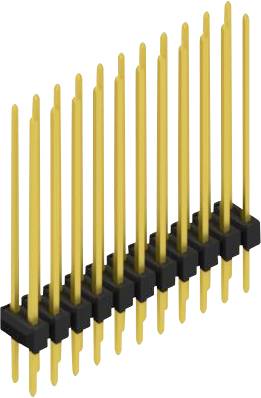 Fischer Elektronik Stiftleiste (Standard) Anzahl Reihen: 2 10053747 10St.