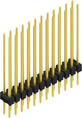 Fischer Elektronik Stiftleiste (Standard) Anzahl Reihen: 2 10053749 10St.
