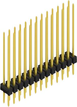 Fischer Elektronik Stiftleiste (Standard) Anzahl Reihen: 2 10053752 10St.