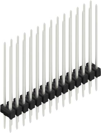 Fischer Elektronik Stiftleiste (Standard) Anzahl Reihen: 2 10053753 10St.