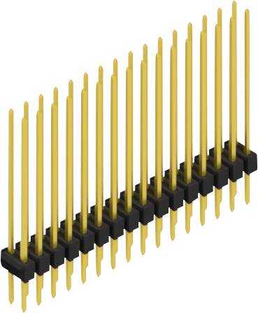 Fischer Elektronik Stiftleiste (Standard) Anzahl Reihen: 2 10053754 10St.