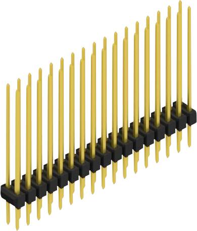 Fischer Elektronik Stiftleiste (Standard) Anzahl Reihen: 2 10053755 10St.
