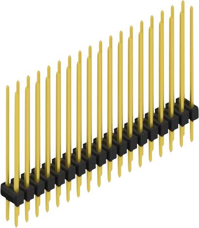 Fischer Elektronik Stiftleiste (Standard) Anzahl Reihen: 2 10053757 10St.